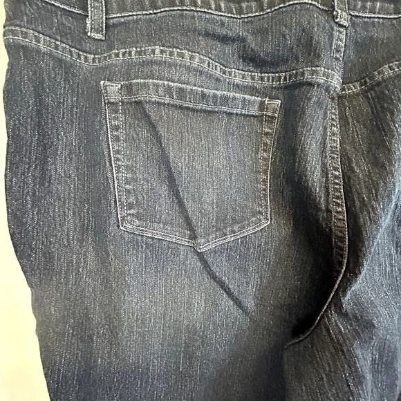 CJ Banks Blue Jeans Size 24W P 46x29 Christopher & Banks stretch comfort fit - Picture 10 of 13